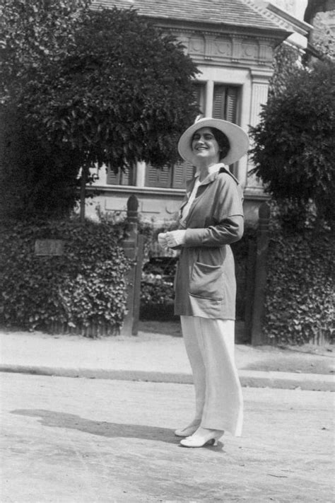 when did coco chanel introduced pants|coco chanel trousers history.